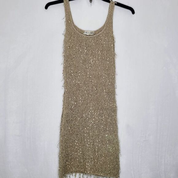 Vintage Y2k Diktons Midi Dress Size Small - Picture 1 of 13